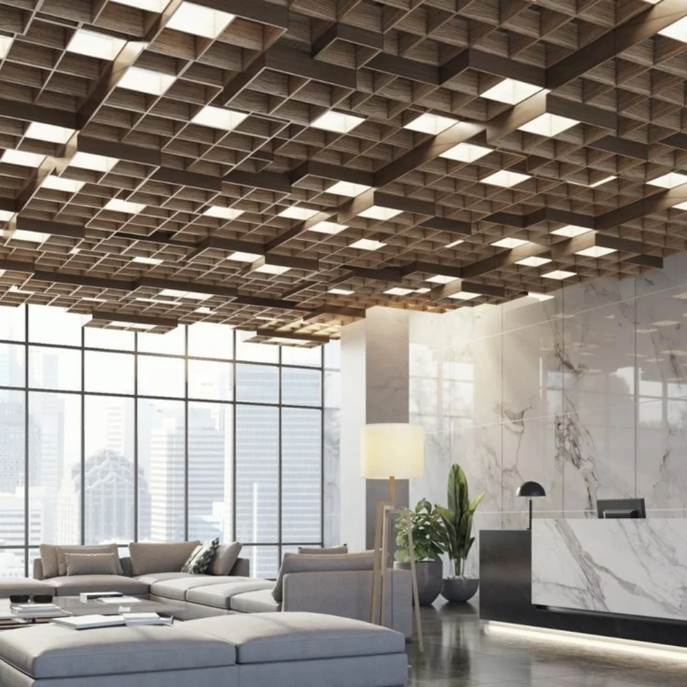 Gypsum acoustic ceiling Dubai